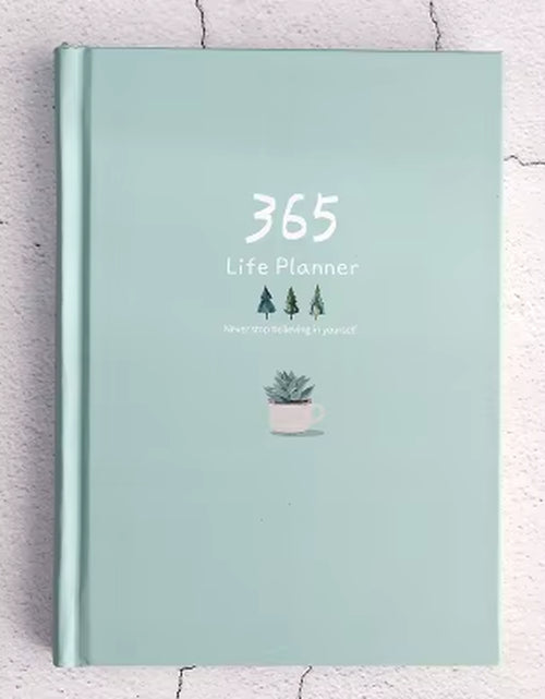Load image into Gallery viewer, 2025 Cute Solid Color Magnetic Buckle Design 365 Day Weekly Plan Diary Planner Notebooks A6 Journal School Supplies Stationery
