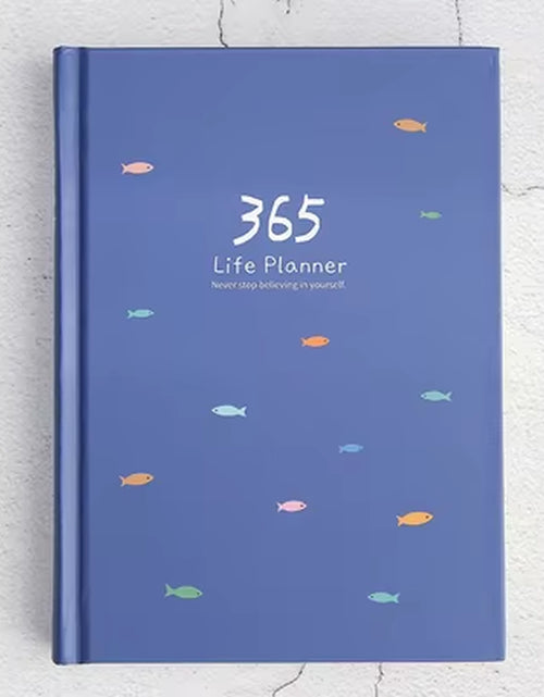 Load image into Gallery viewer, 2025 Cute Solid Color Magnetic Buckle Design 365 Day Weekly Plan Diary Planner Notebooks A6 Journal School Supplies Stationery
