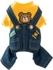 Yellow  Bear Embroidered